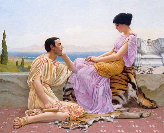 Youth And Time by John William Godward, 1901